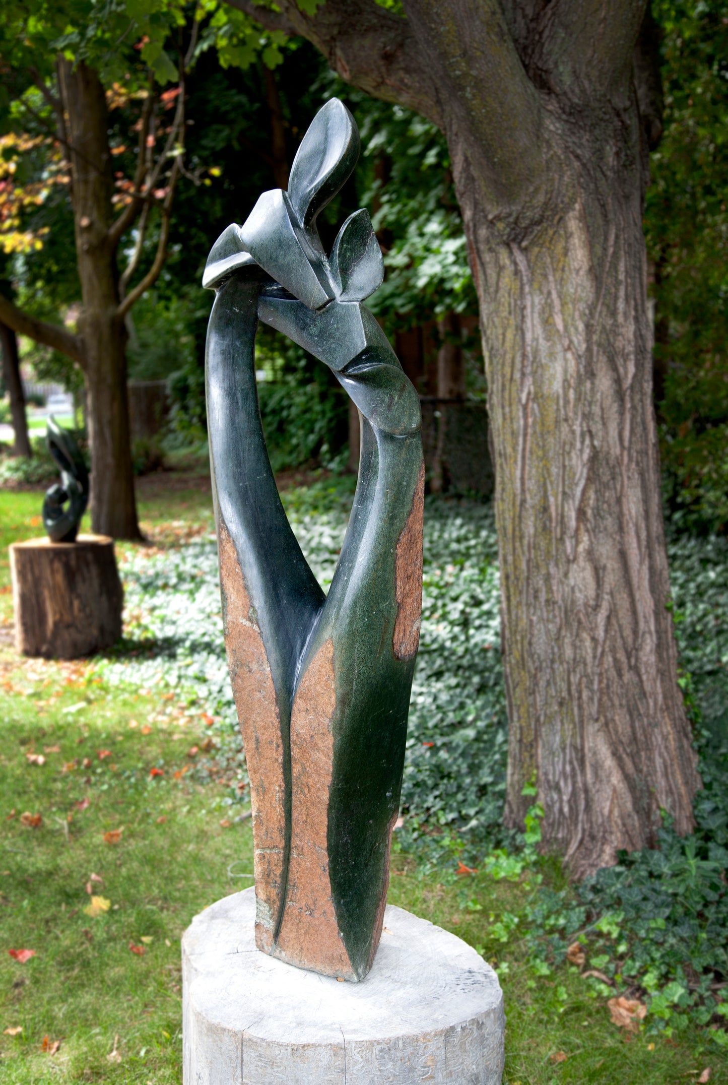 Lovers - Serpentine Stone - SOLD