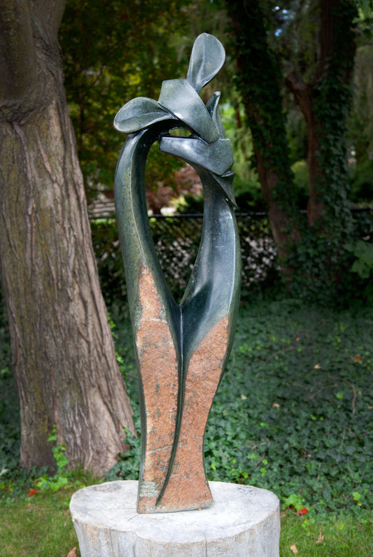 Lovers - Serpentine Stone - SOLD